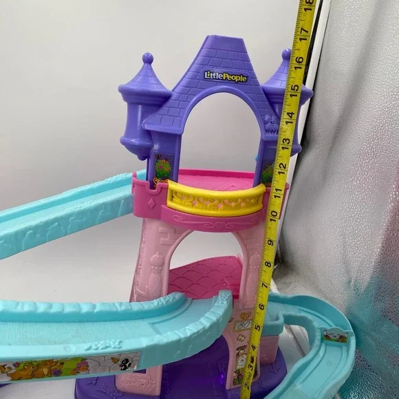 Fisher Price Little People Disney Princess Klip Klop Stable Castle Playset Works - Picture 13 of 14